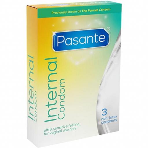 PASANTE - INTERNAL PRESERVATIVO SIN LATEX 3 UNIDADES [0]