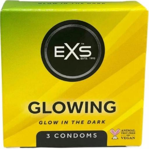 EXS CONDOMS - GLOWN IN THE DARK [0]