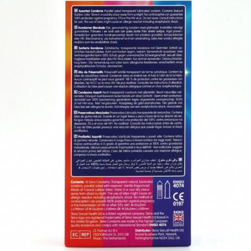 SKINS - SURTIDO PRESERVATIVOS PREMIUM PACK 16 [3]