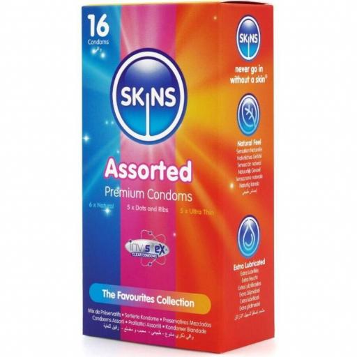 SKINS - SURTIDO PRESERVATIVOS PREMIUM PACK 16 [1]