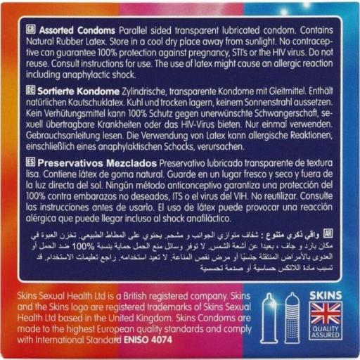 SKINS - SURTIDO PRESERVATIVOS PREMIUM PACK 4 [3]