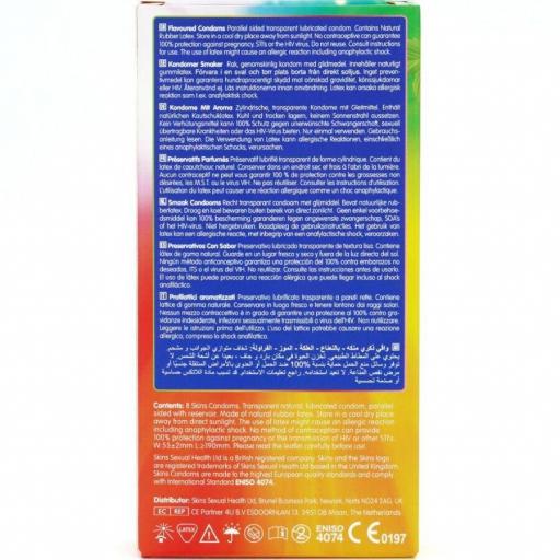 SKINS - MULTI SABORES PRESERVATIVOS PREMIUM PACK 8 [3]