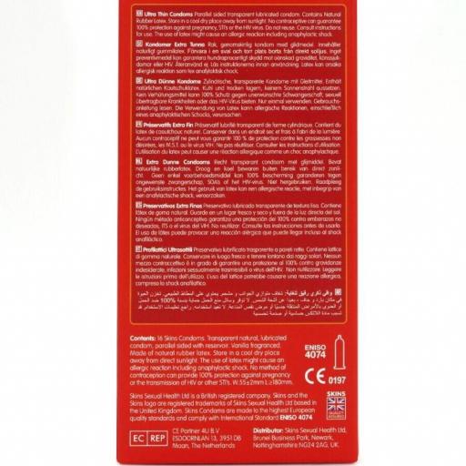 SKINS - ULTRAFINOS PRESERVATIVOS PREMIUM PACK 16 [3]
