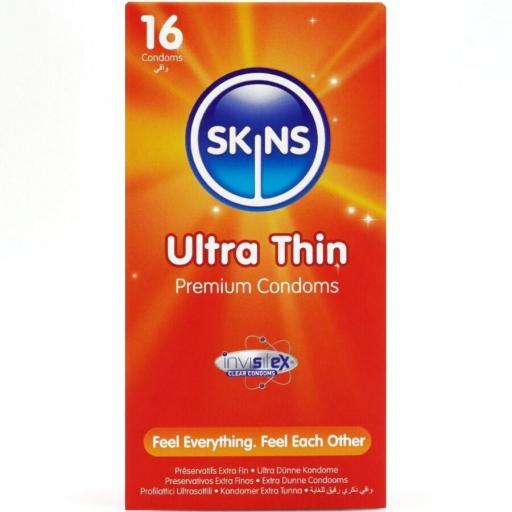 SKINS - ULTRAFINOS PRESERVATIVOS PREMIUM PACK 16 [0]
