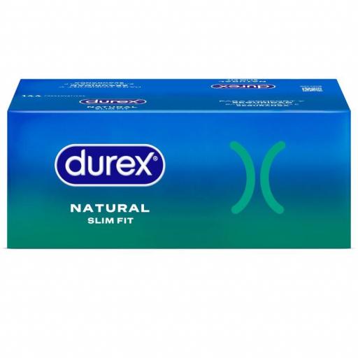 DUREX - NATURAL SLIM FIT BASIC 144 UNIDADES [1]