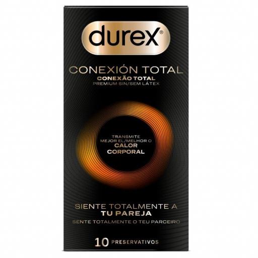 DUREX - CONEXIÃN TOTAL ULTRA FINO PLUS SIN LÃTEX 10 UNIDADES