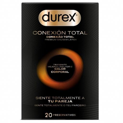DUREX - CONEXIÃN TOTAL ULTRA FINO PLUS SIN LÃTEX 20 UNIDADES