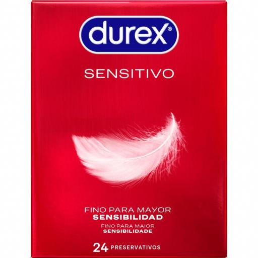 DUREX - PRESERVATIVOS SENSITIVO 24 UNIDADES [0]