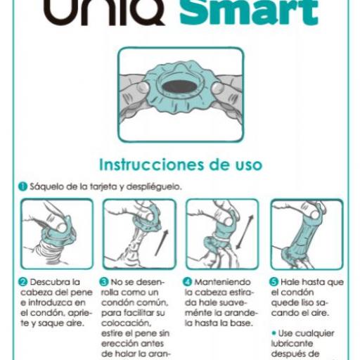 UNIQ - SMART PRESERVATIVOS PRE-ERECCIÃN SIN LATEX 3 UNIDADES [1]