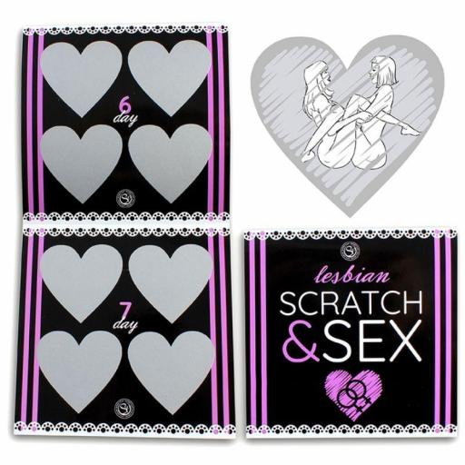 SECRETPLAY - SCRATCH & SEX JUEGO PAREJAS POSTURAS LESBICAS (ES/EN/FR/PT/DE) [1]