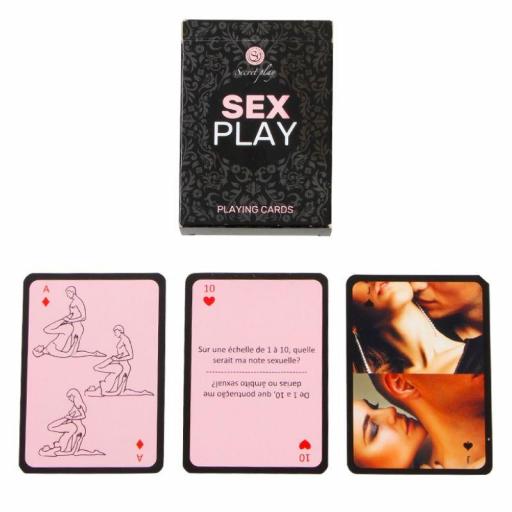 SECRETPLAY - JUEGO DE CARTAS SEX PLAY (FR/PT) [0]