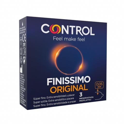 CONTROL - FINISSIMO PRESERVATIVOS 3 UNIDADES [0]
