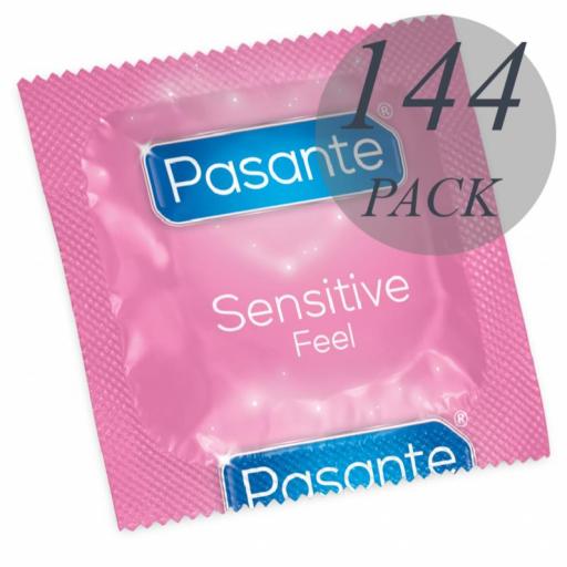 PASANTE - PRESERVATIVOS SENSITIVE ULTRAFINO 144 UNIDADES [1]