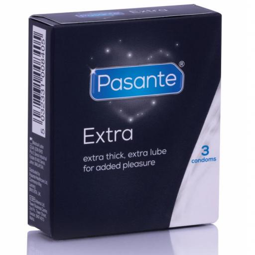 PASANTE - EXTRA PRESERVATIVO EXTRA GRUESOS 3 UNIDADES [0]