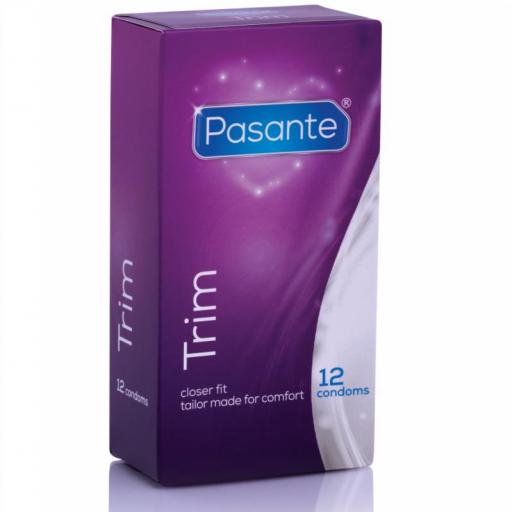 PASANTE - PRESERVATIVOS TRIM MS DELGADO 12 UNIDADES