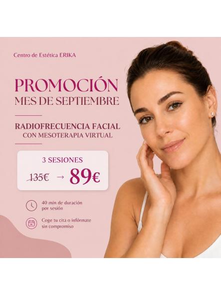 Promoción Radiofrecuencia Facial
