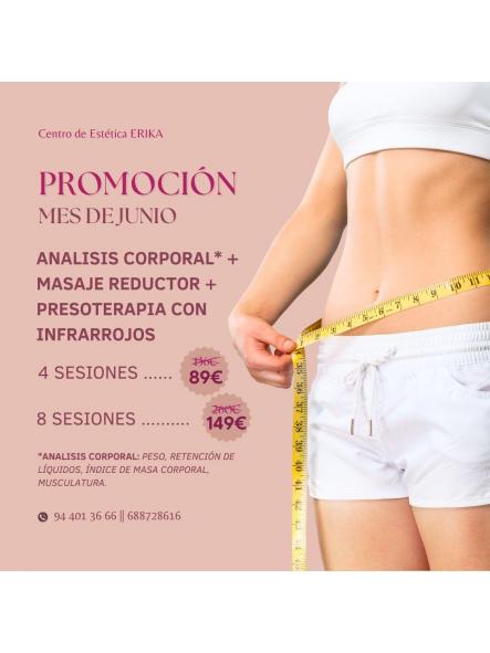 Masaje Reductor y Presoterapia