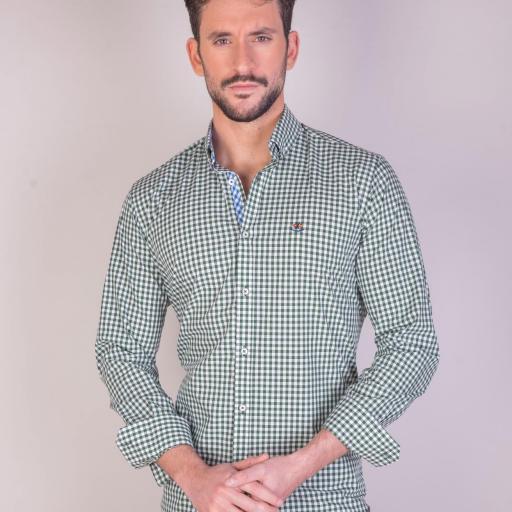 Camisa Vichi Verde “La Española”