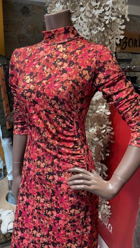 Vestido Espampado Lycra