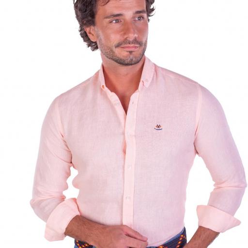 Camisa Melocotón “La Española”