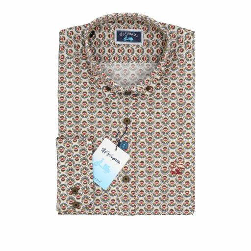 Camisa Estampada “La Vespita”