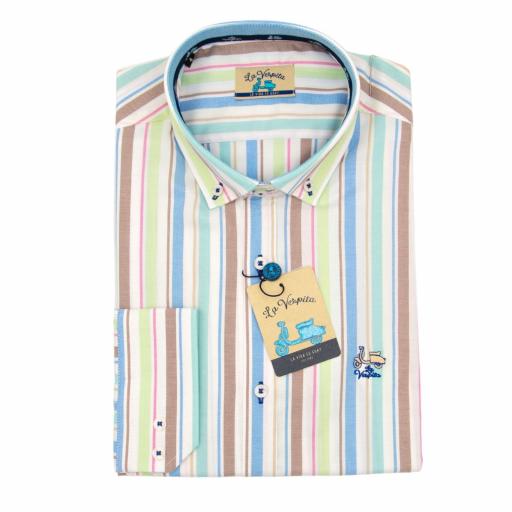 Camisa Multicolor “La Vespita” [0]