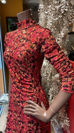 Vestido Espampado Lycra [1]