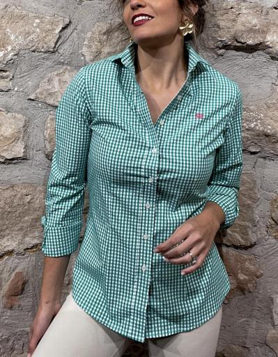 Camisa Cuadro Vichi Verde “Montepicaza” [1]