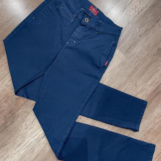 Pantalón Chino Azul Noche “Custi “Mikelo” [0]