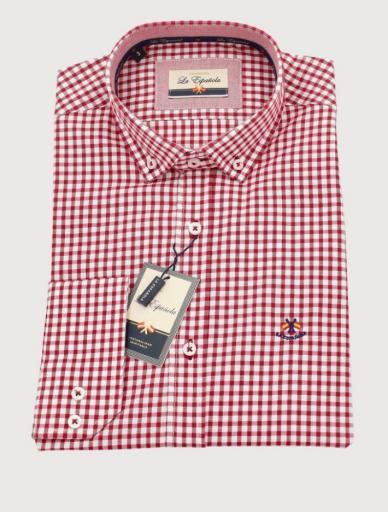 Camisa Cuadro Cereza La Vespita