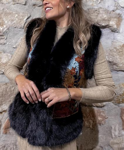 Chaleco Pelo Negro [3]