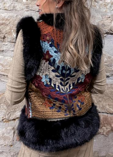 Chaleco Pelo Negro [2]