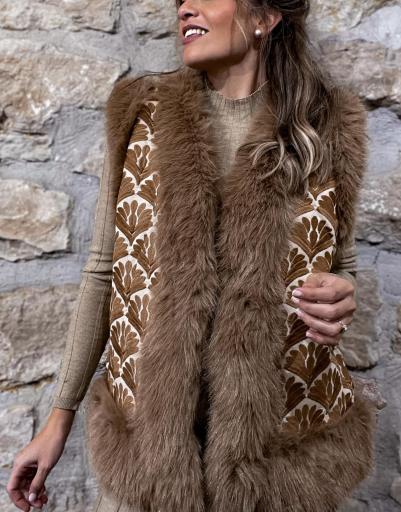Chaleco Pelo Camel [1]
