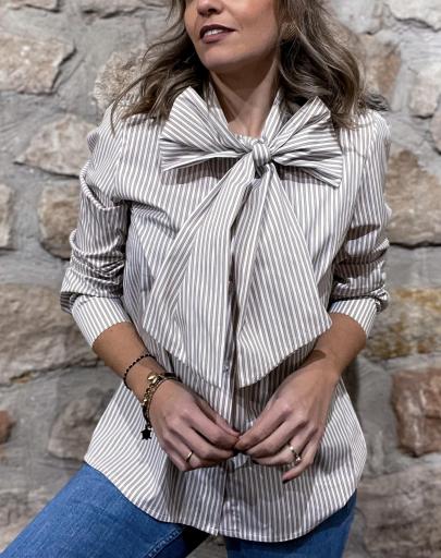 Blusa Lazo Raya Beige