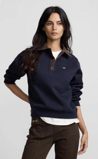 Sudadera cuello pana “Silbon”