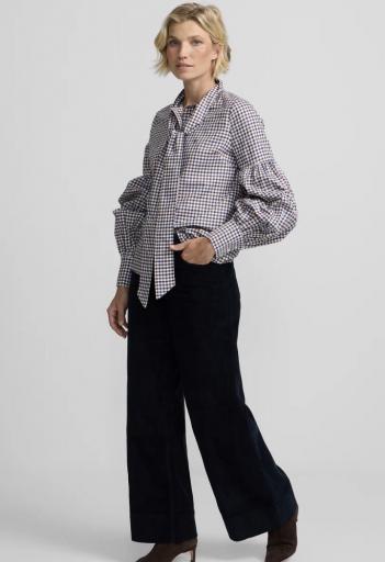 Camisa lazada cuadros “Silbon” [1]
