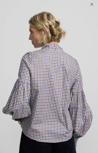 Camisa lazada cuadros “Silbon” [2]