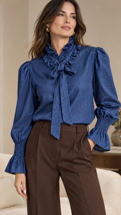 Camisa denim lazada