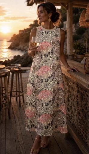 Vestido estampado Noah