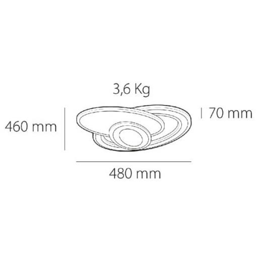 Plafón Led 105 w Belinus [3]