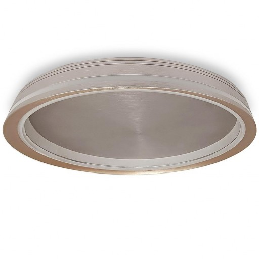 Plafón Led Albanel en oro rosa