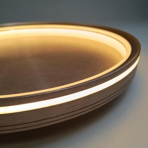 Plafón Led Albanel en oro rosa [4]