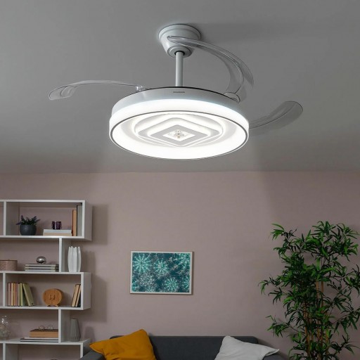 Ventilador Retráctil DC Enchanted blanco [1]