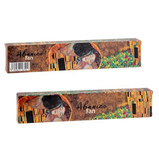 Abanico El Beso de Klimt [2]