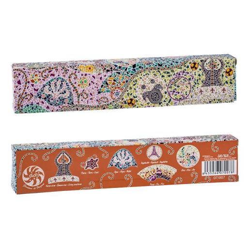 Abanico Elementos filo Verde Pistacho [2]