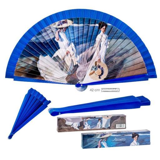 Abanico Paseo a Orillas del Mar de Joaquín Sorolla [2]