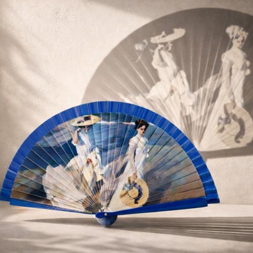 Abanico Paseo a Orillas del Mar de Joaquín Sorolla [0]