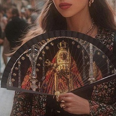 Abanico Virgen Candelaria [2]