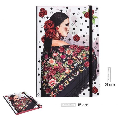 Block de Notas Flamenca tamaño A5