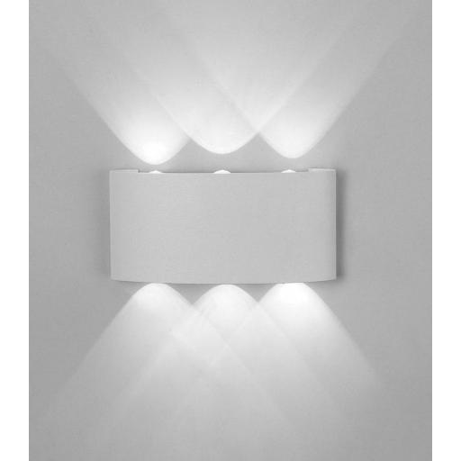 Aplique Led Exterior ARCS Blanco [0]